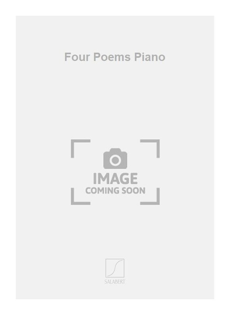 Four Poems Piano
